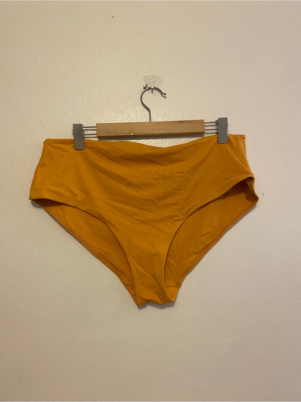 Everlane ReNew Swim Bottoms in Mustard